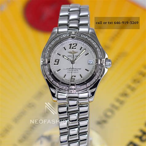 breitling colt oceane lady diamant lünette|Breitling a57350 oceane.